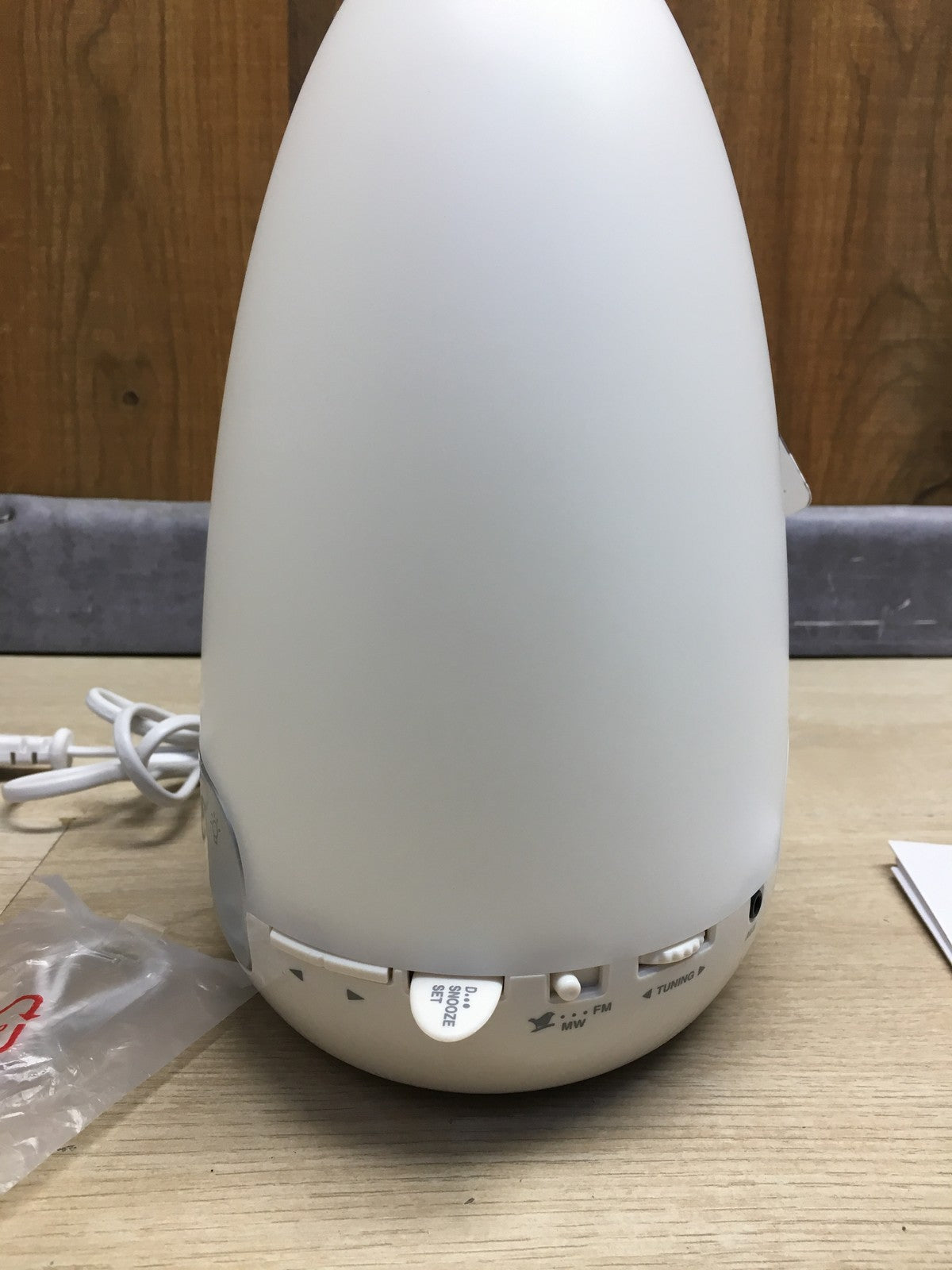 Muse Wecker mit LED Licht ML-30CR, I36578