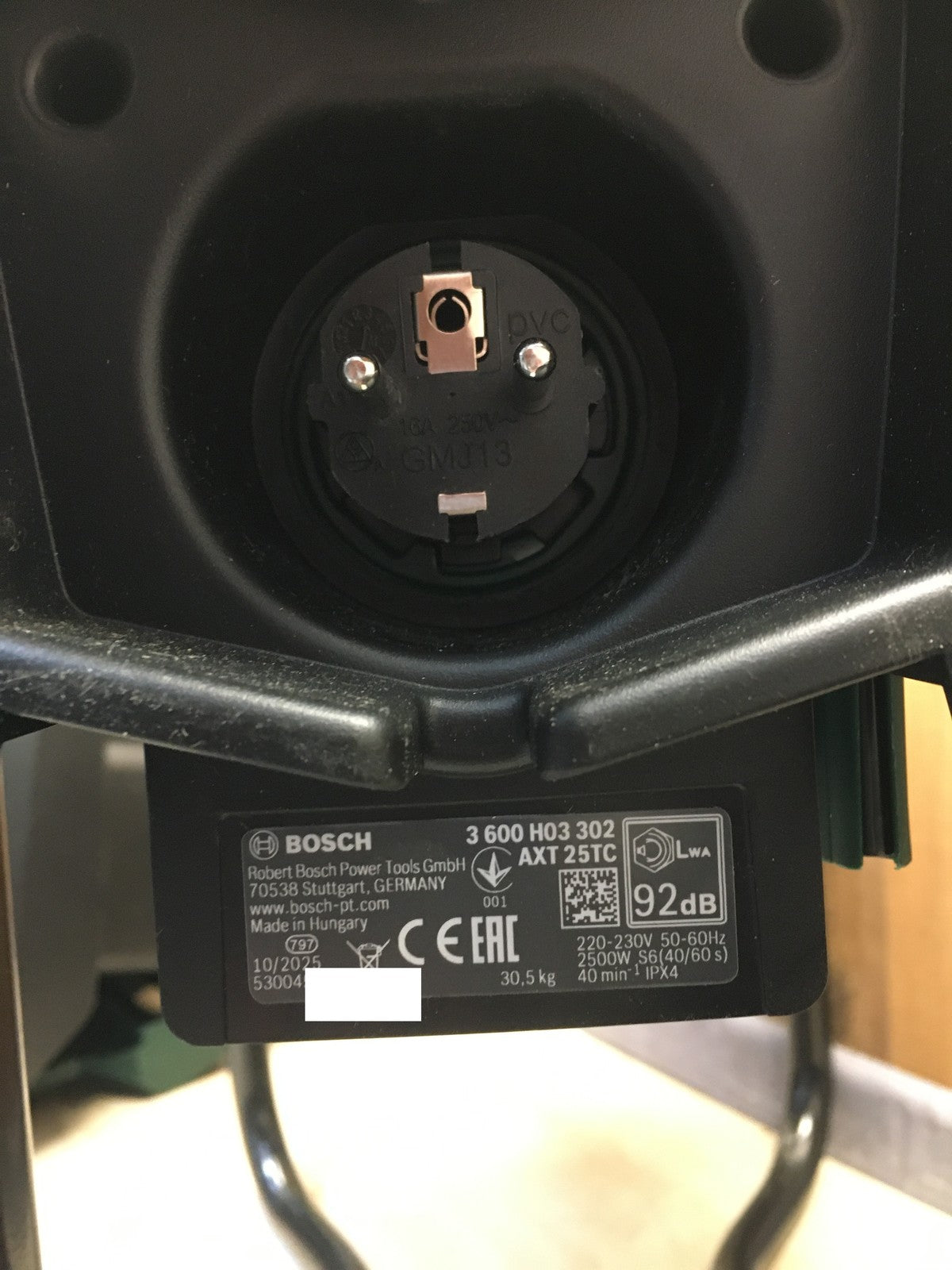 Bosch Elektro-Häcksler AXT 25 TC, 2.500 W, I38219