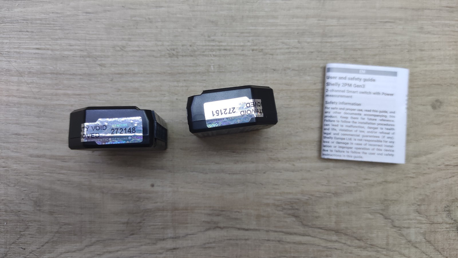Shelly 2PM Gen3 WLAN Smart Relais Schalter (2 Stück), I39689