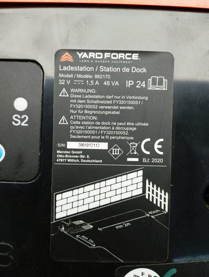 YARD FORCE Mähroboter NX100i bis zu 1000 qm, I40009