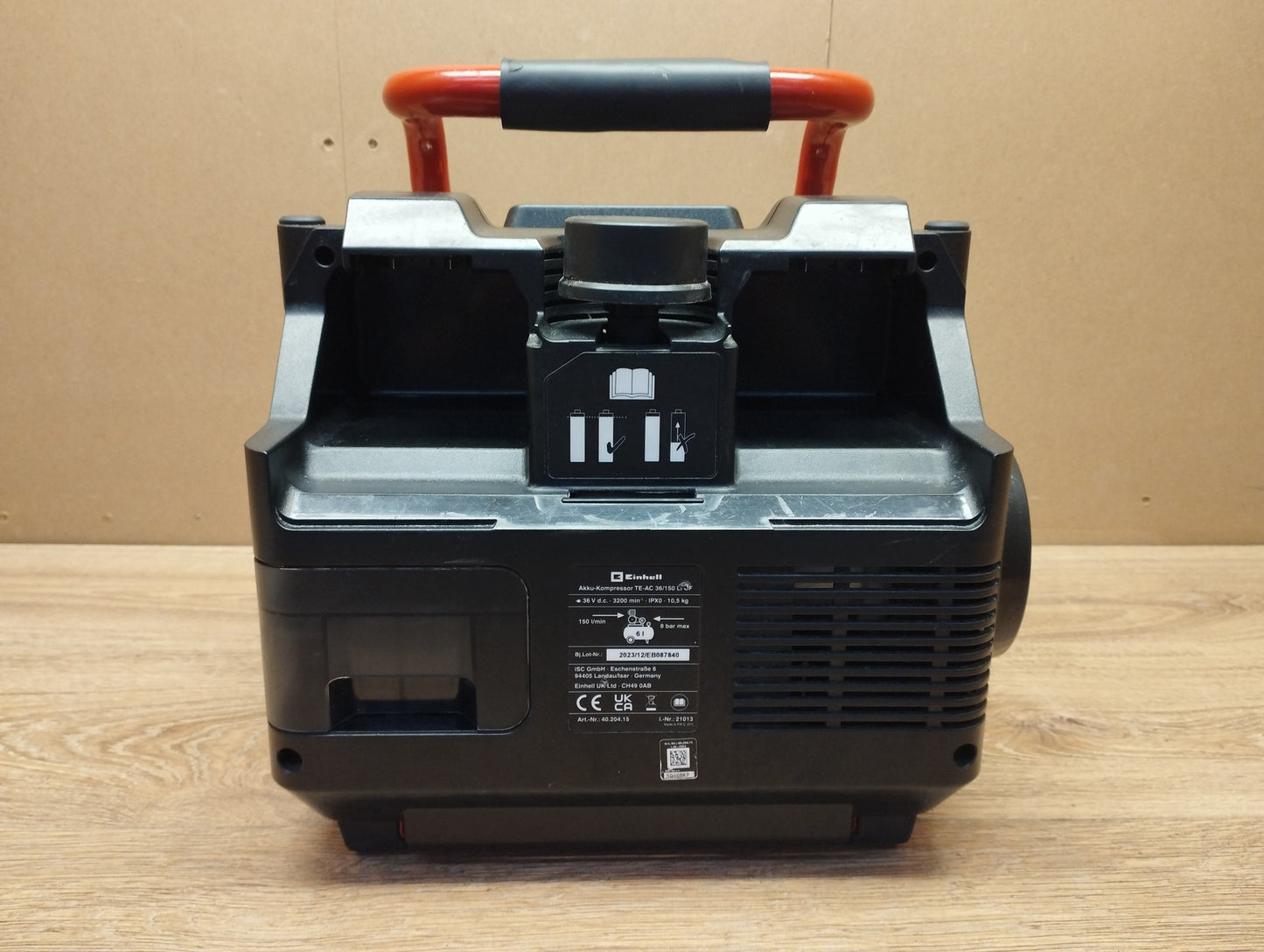 Einhell Akku-Kompressor TE-AC 36/150 Li OF Solo, I39991