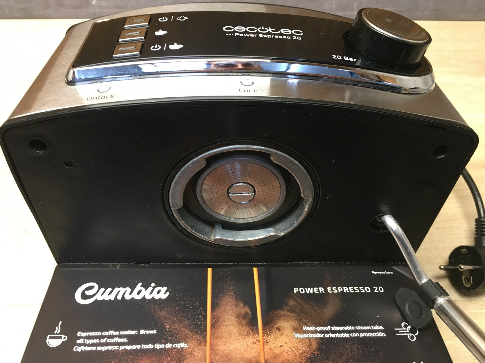 Cecotec 01503 Espressomaschine Cumbia Power Espresso 20, I36062