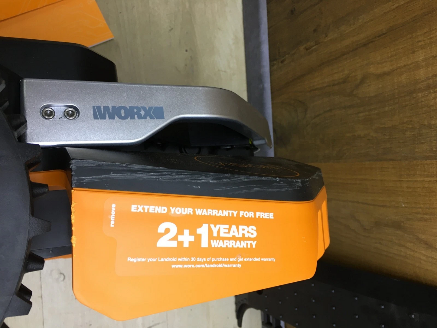 WORX Landroid Vision M550 Mähroboter ohne Begrenzungskabel WR205E I33603
