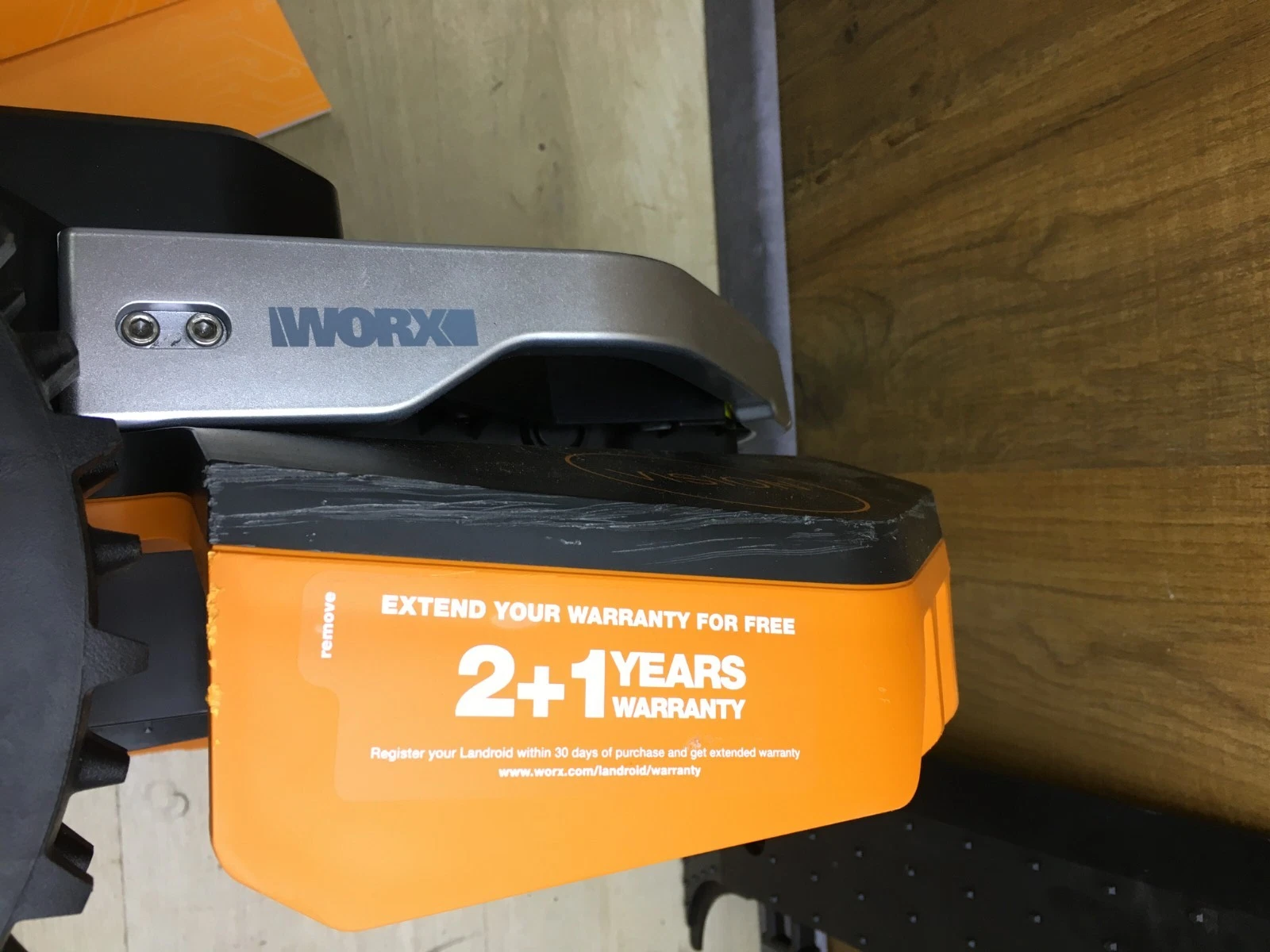 WORX Landroid Vision M550 Mähroboter ohne Begrenzungskabel WR205E I33603