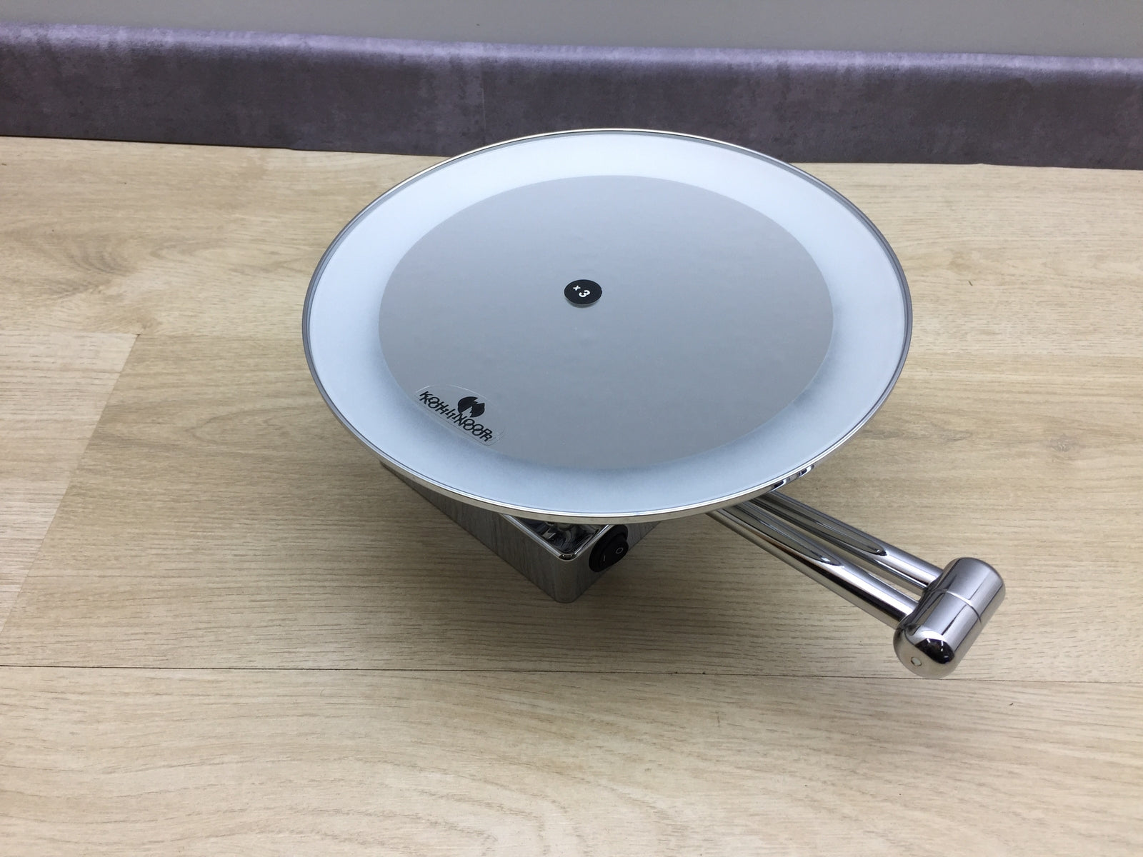 Koh-I-Noor Led Vergrößerungsspiegel 3-fache-Vergrößerung 230 x 460 mm, I15019