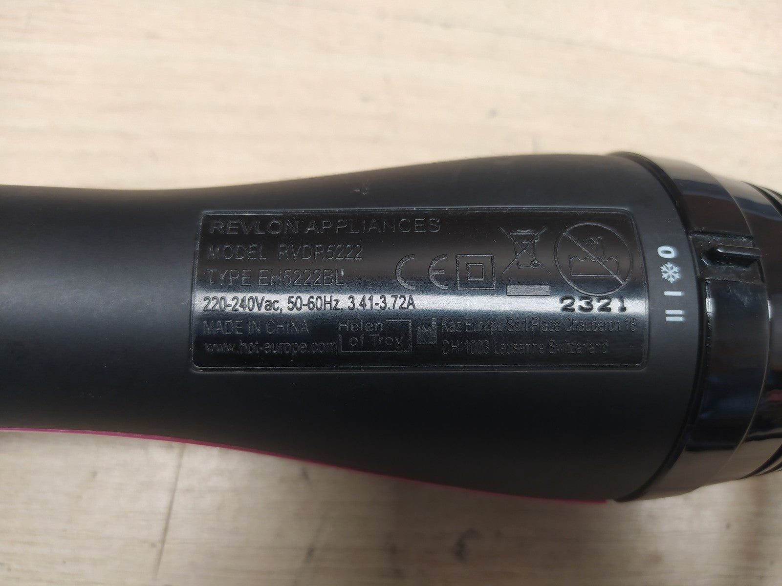 Revlon RVDR5222 Haartrockner Volumenbürste, I37721