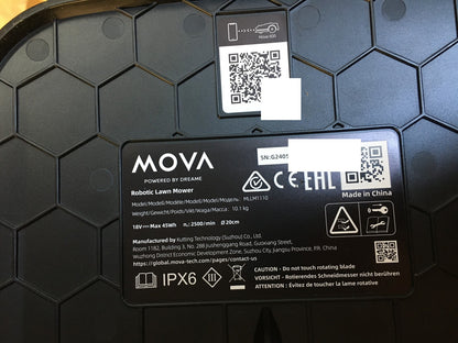 Dreame Mova 600 Mähroboter MLLM1110, für Rasenfläche bis 600 m², I37830