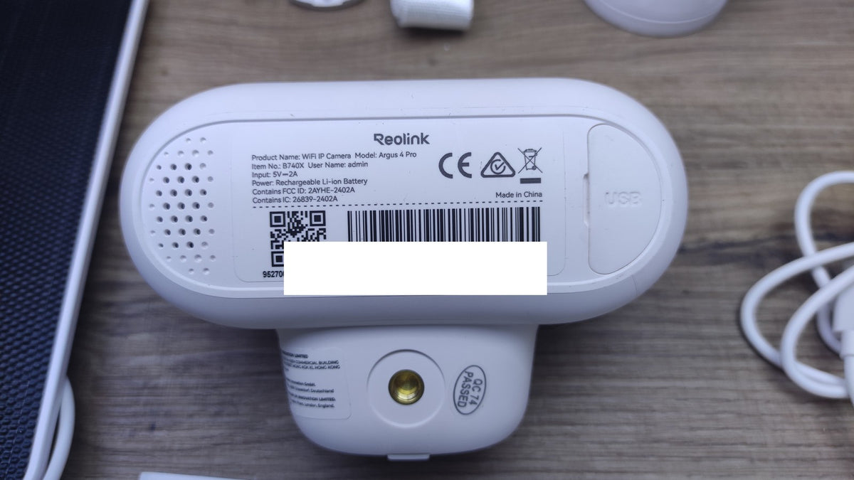 Reolink Argus 4 Pro+ Überwachungskamera mit Solarpanel Aussen I40454