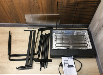 SEVERIN PG 8566 Standgrill mit Edelstahl-Grillrost und Standuntergestell, I38919