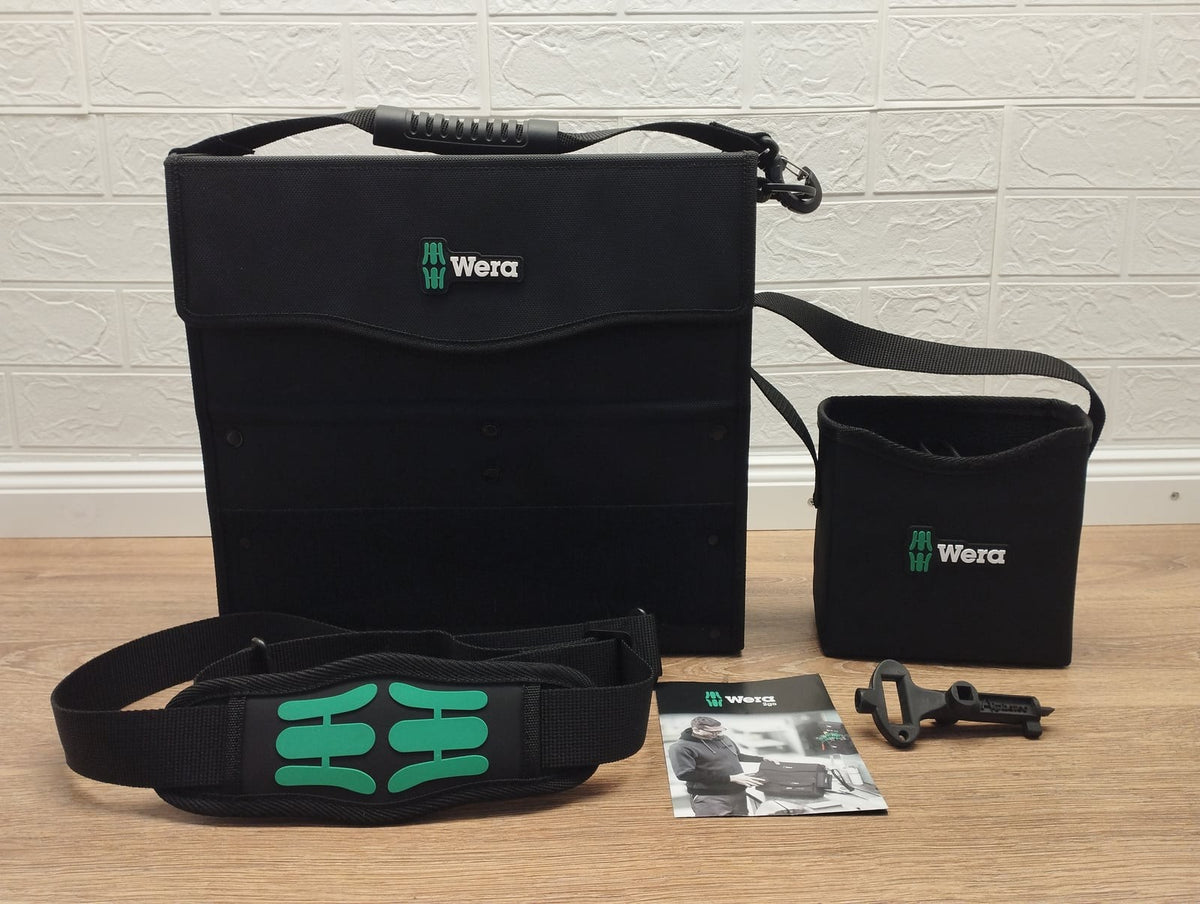 Wera 2go 2 Werkzeugtasche Werkzeug-Container 05004351001 3-teilig