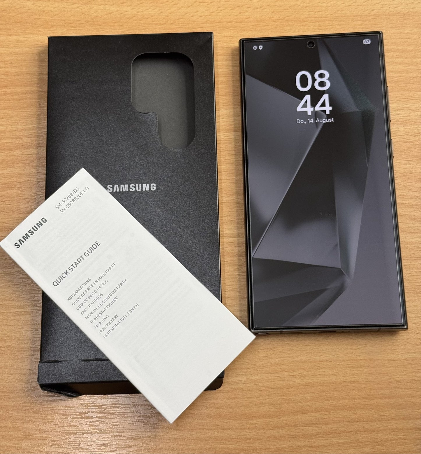Samsung Galaxy S24 Ultra 12GB RAM 512GB Black SM-S928B/DS Smartphone Handy