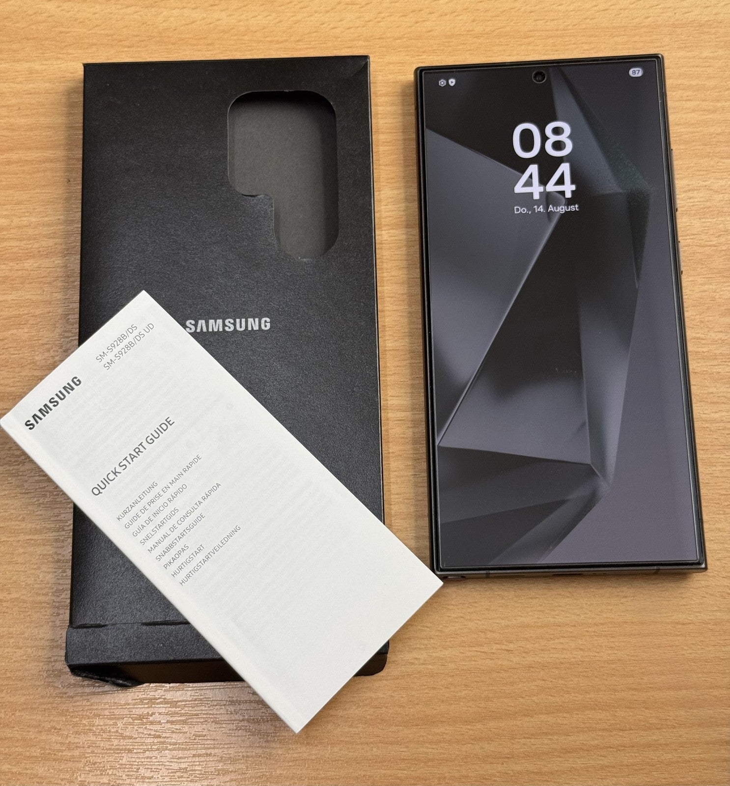 Samsung Galaxy S24 Ultra 12GB RAM 512GB Black SM-S928B/DS Smartphone Handy