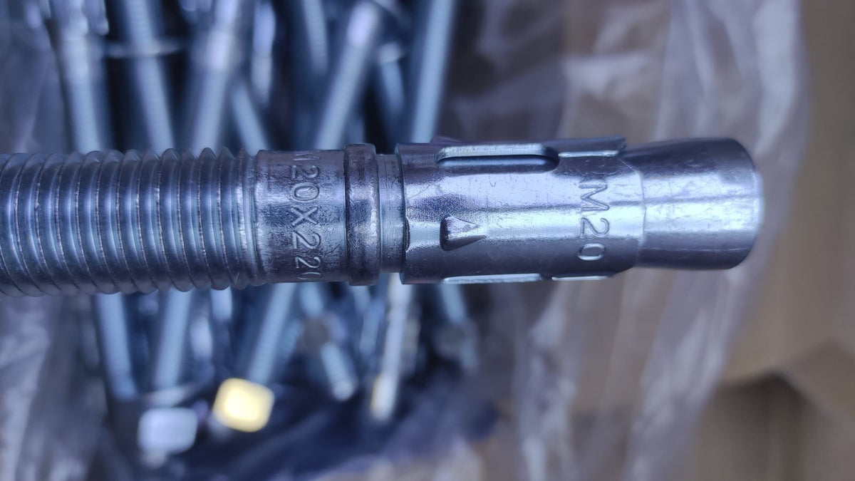 Index Metallanker MTA verzinkt M20 x 220 mm Ø 20 mm, 20 Stück
