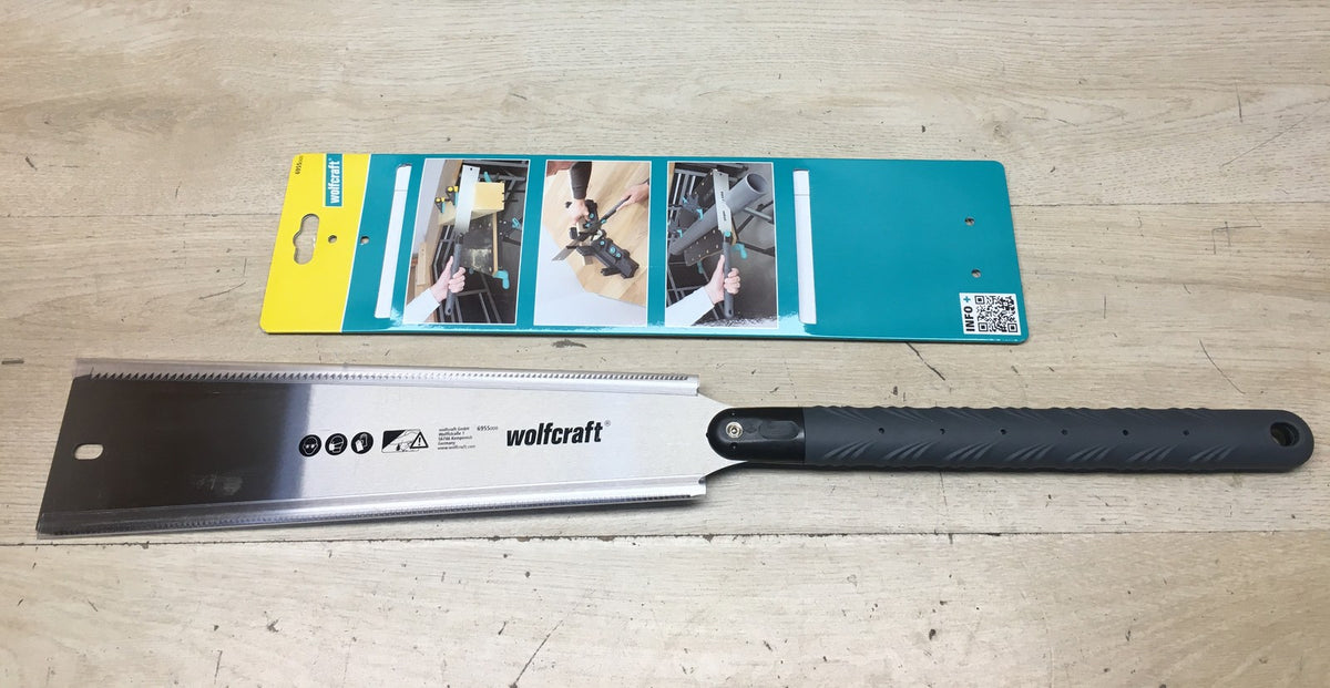 wolfcraft Ryoba Japansäge 330 mm (6955000), Beidseitig, I40915