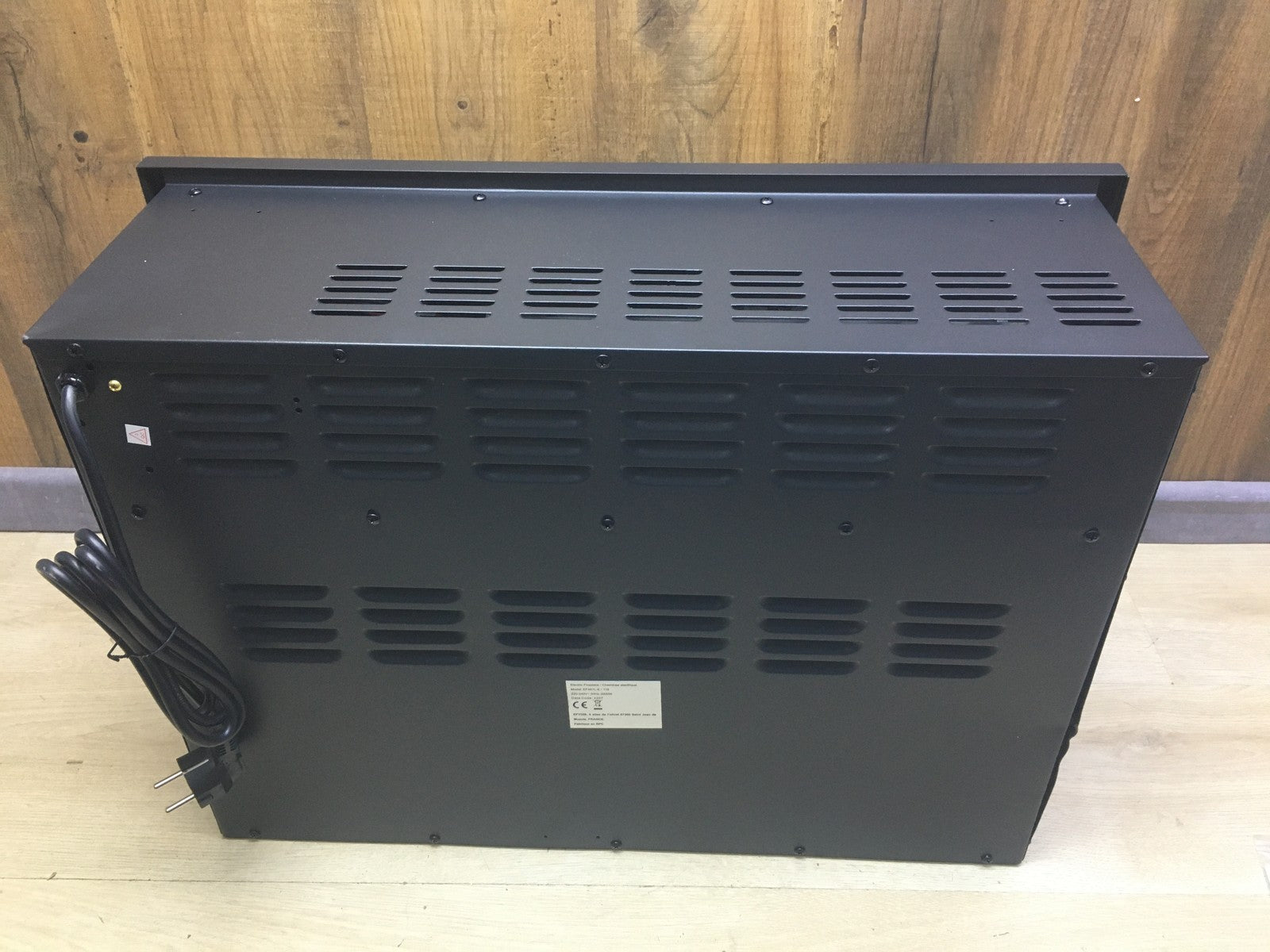 Chemin 'Arte 118 Elektrischer Kamin, 2000W, Schwarz, 61 x 18 x 44 cm, I35016