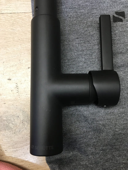 SCHÜTTE GLASGOW Spültischarmatur 79586,Wasserhahn, schwarz, I38481