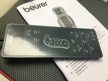Beurer MG 320 Massagesitzauflage, für Rücken, Nacken, Oberschenkel, I36634