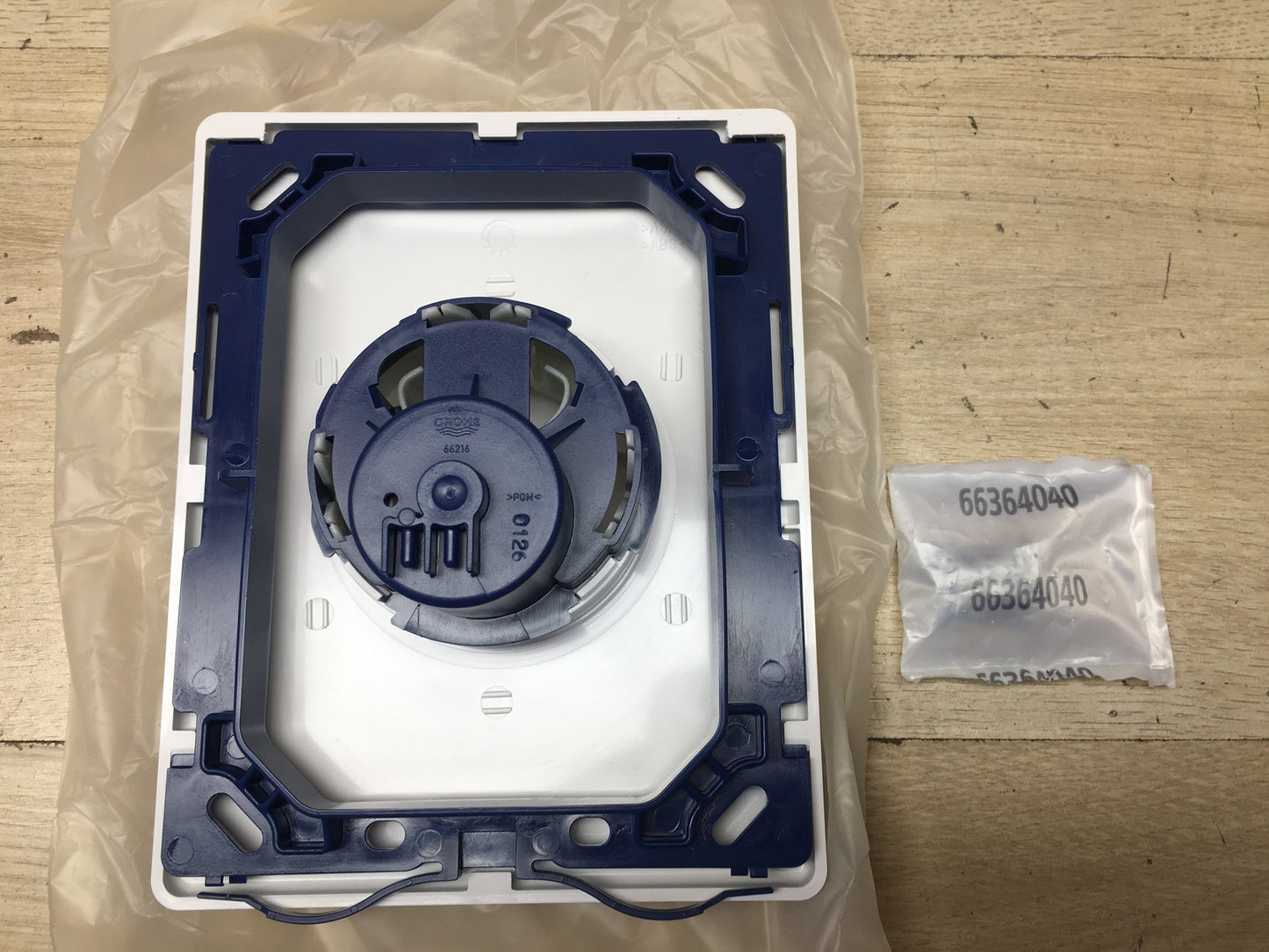 GROHE Skate Betätigungsplatte 38573SH0, für 1-Mengen-Betätigung, I40012
