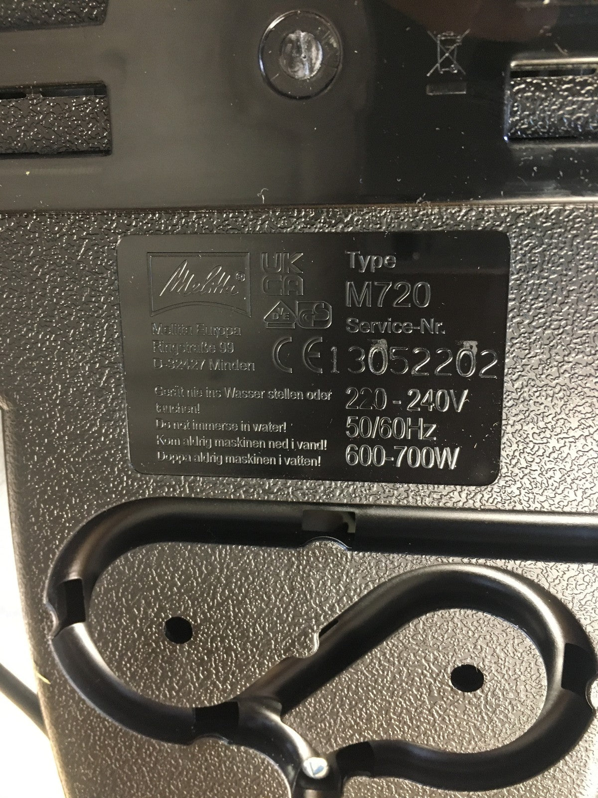 Melitta Single 5 Filterkaffeemaschine M720BKSST, I38866