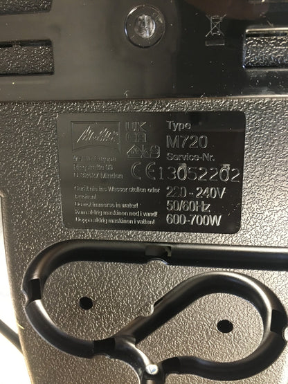 Melitta Single 5 Filterkaffeemaschine M720BKSST, I38866