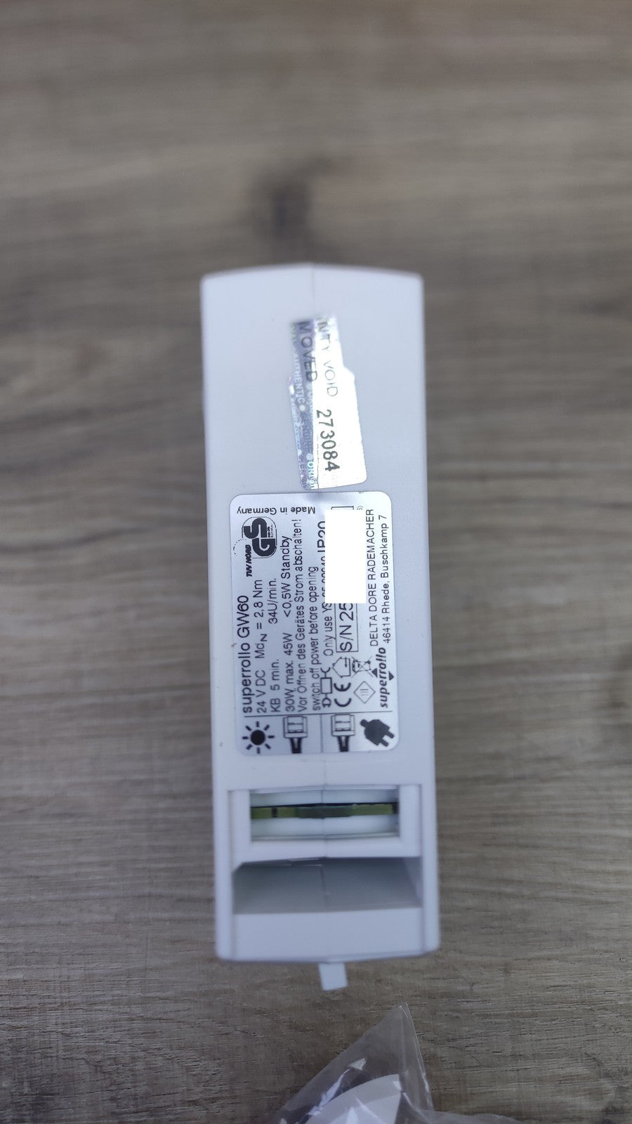 Superrollo GW60 elektrischer Universal-Gurtwickler, weiß, I38646
