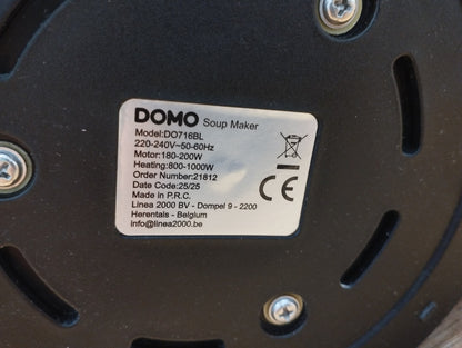 Domo DO716BL Suppenkocher 2,2L, I39424