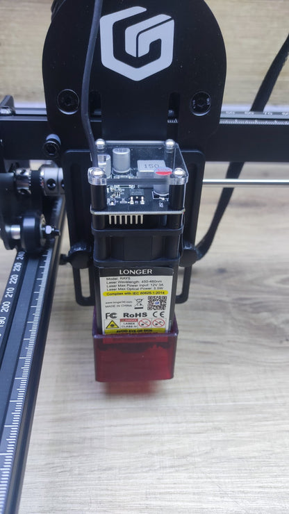 LONGER RAY5 5W Lasergraviergerät 400x400mm, 3,5" Touchscreen, I37610