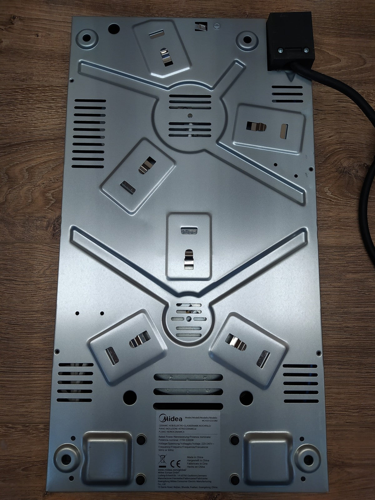 MIDEA MCH331D253K0 Glaskeramikkochfeld mit 2 Kochzonen, Einbau, I39304