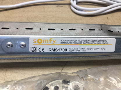 Somfy RMS 1700 io-Funk Motorisierungskit für Rollladen 1245874, I38618
