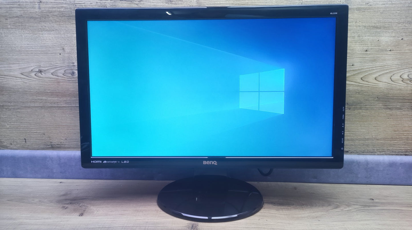BenQ GL2250HM Monitor 21.5" FHD 1920x1080 VGA DVI HDMI 2ms Lautsprecher Eye Care
