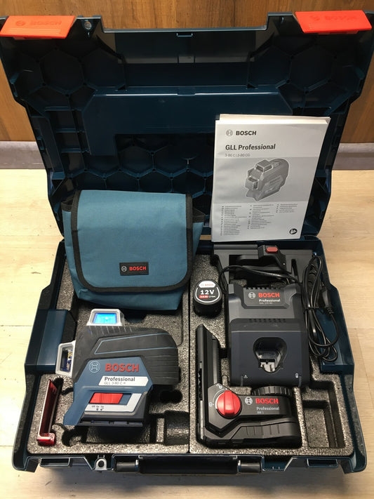 Bosch Professional Linienlaser GLL 3-80 C ohne Laser-Empfänger LR 7, I37560
