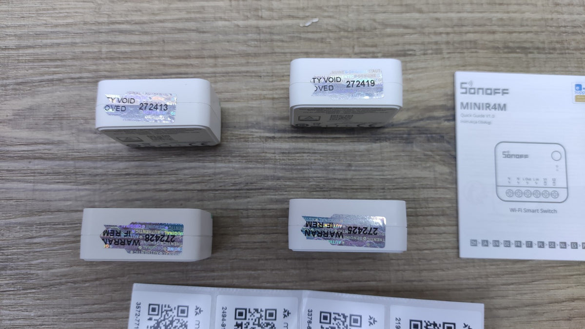 SONOFF MINIR4M Matter Smart Switch, 4-er Pack, I40822