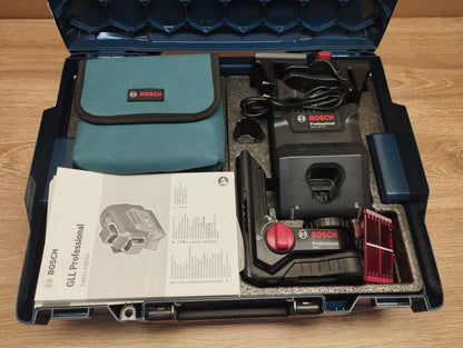 Bosch Professional GLL 3-80 C Linienlaser Beschreibung lesen !!!