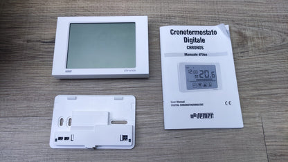 Vemer VE451100 Chronos Thermostat Touch Screen Wandleuchte, weiß, I35739