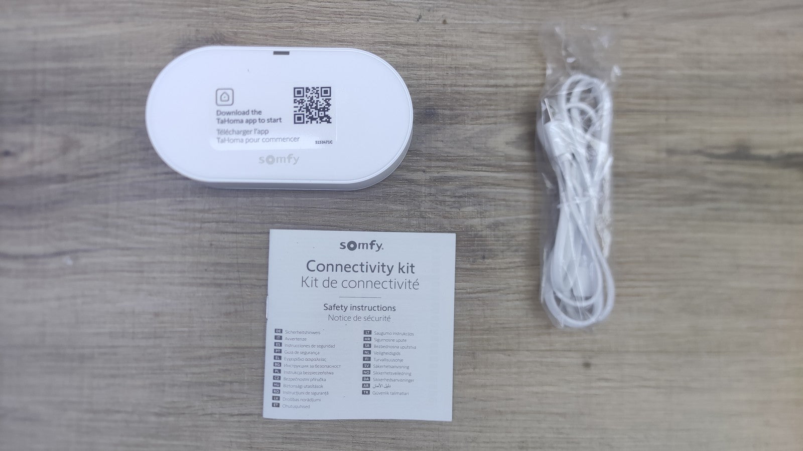 Somfy 1870755 TaHoma mini Connectivity Kit Steuerzentrale, I38591