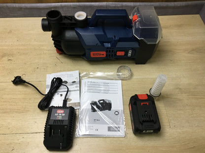 Güde GP 18 Akku-Gartenpumpe 58565, 72 W, 18 V, Blau, I35566