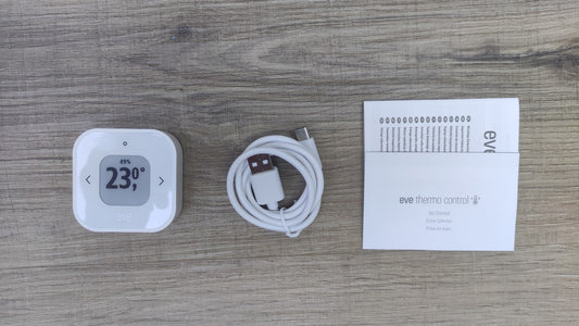 Eve Thermo Control (Matter) Temperatursensor und -regler 20ECK9901, I38779