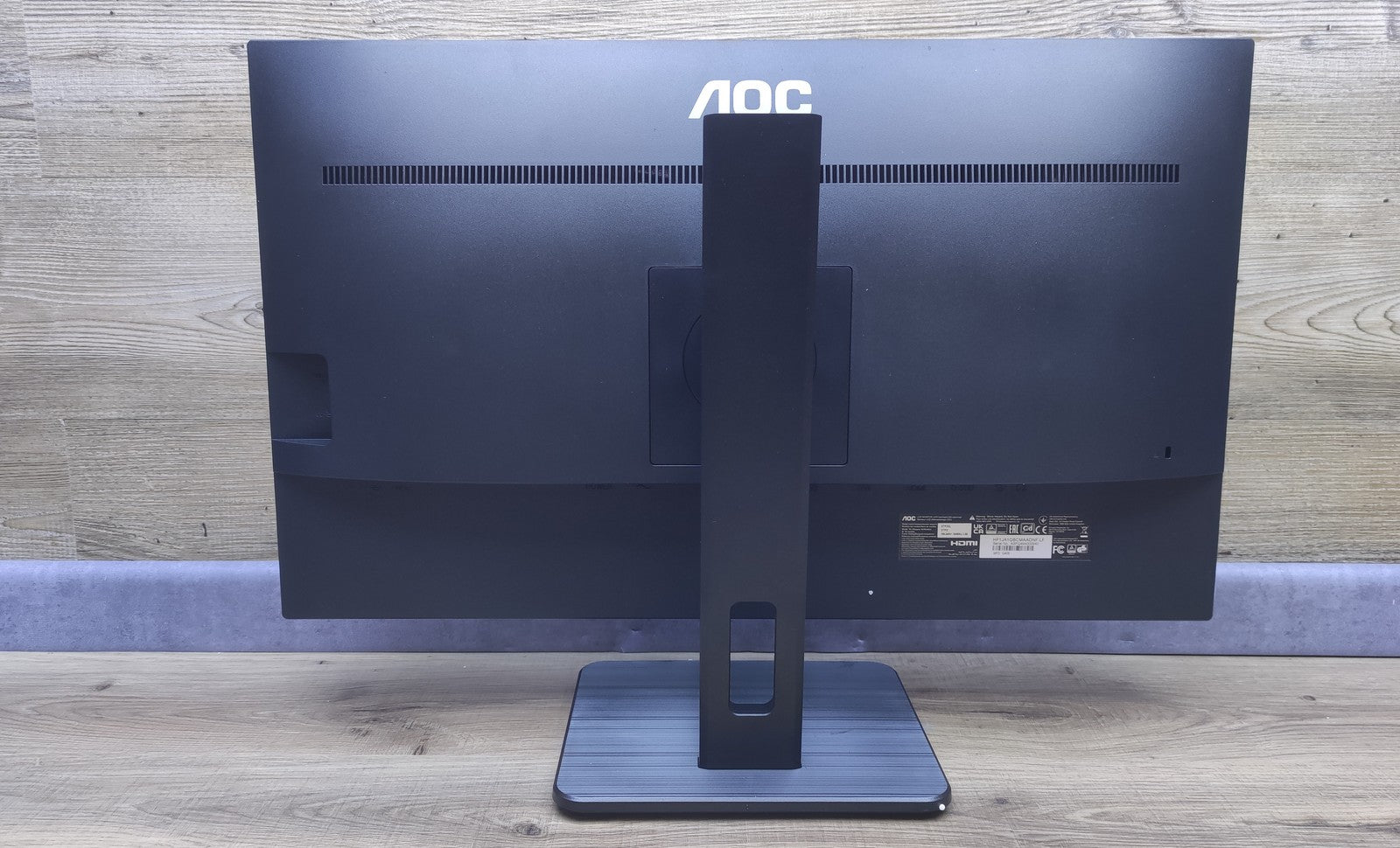 AOC 27P2Q Monitor 27" FHD 1920x1080 VGA DVI HDMI DP USB Hub 75Hz 4ms (GtG)