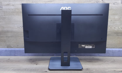 AOC 27P2Q Monitor 27" FHD 1920x1080 VGA DVI HDMI DP USB Hub 75Hz 4ms (GtG)