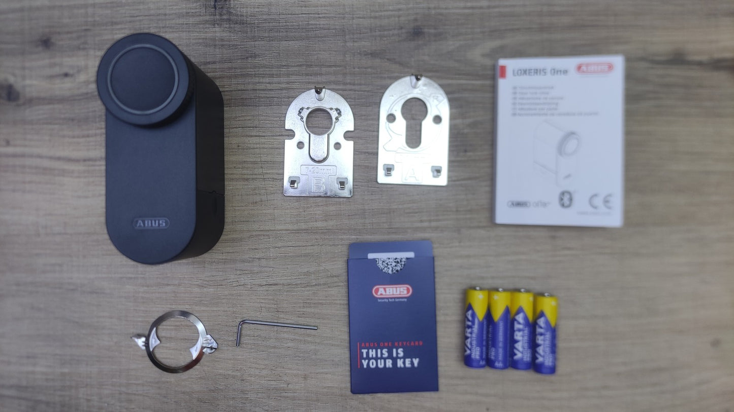 ABUS CFA4100 Türschlossantrieb LOXERIS One, schwarz, I38692