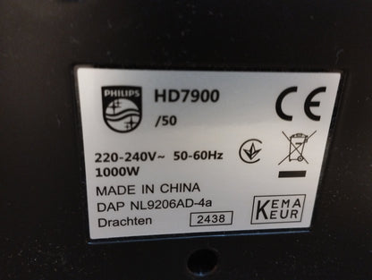 Philips HD7900/50 Filterkaffeemaschine, 1,25-L-Glaskanne, I39653