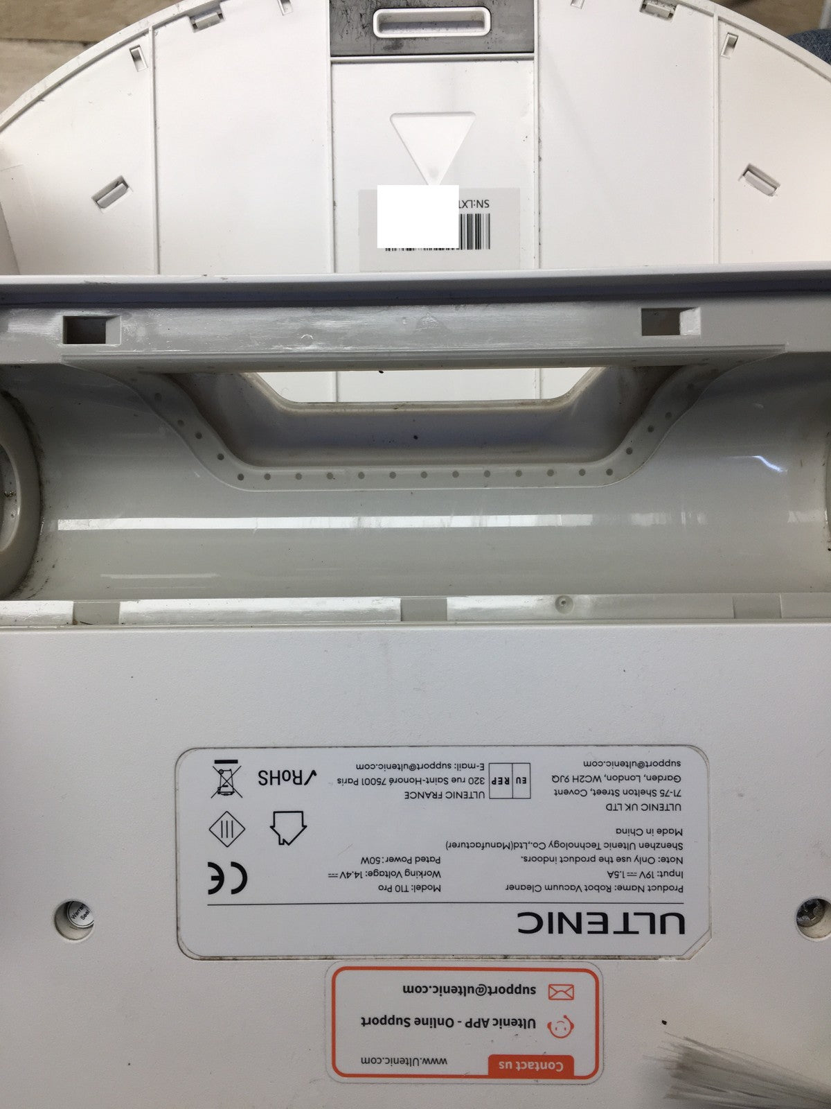 Ultenic T10 Pro Saugroboter mit Wischfunktion, 4000 Pa, I36447