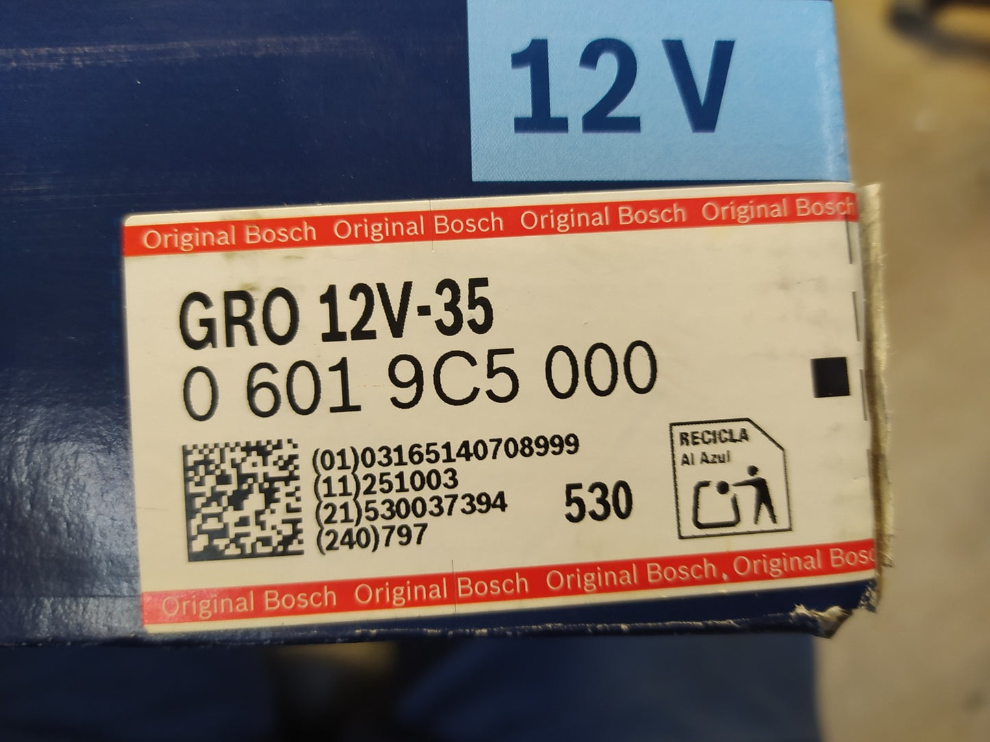 Bosch Akku-Rotationswerkzeug GRO 12V-35 Solo, 12V, I37952