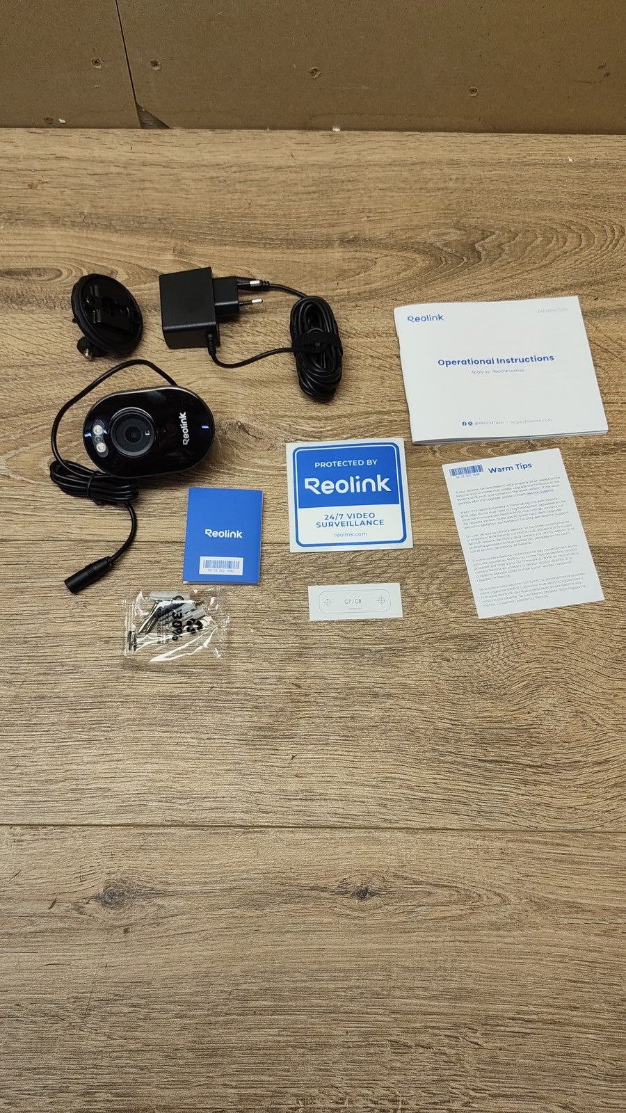 Reolink Lumus Überwachungskamera E430, schwarz, I40035