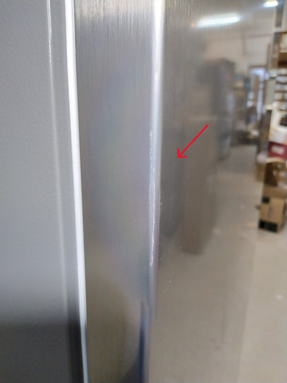 Bomann VS 7316.1 IX Vollraumkühlschrank 242L Edelstahl-Optik (733169) I34652