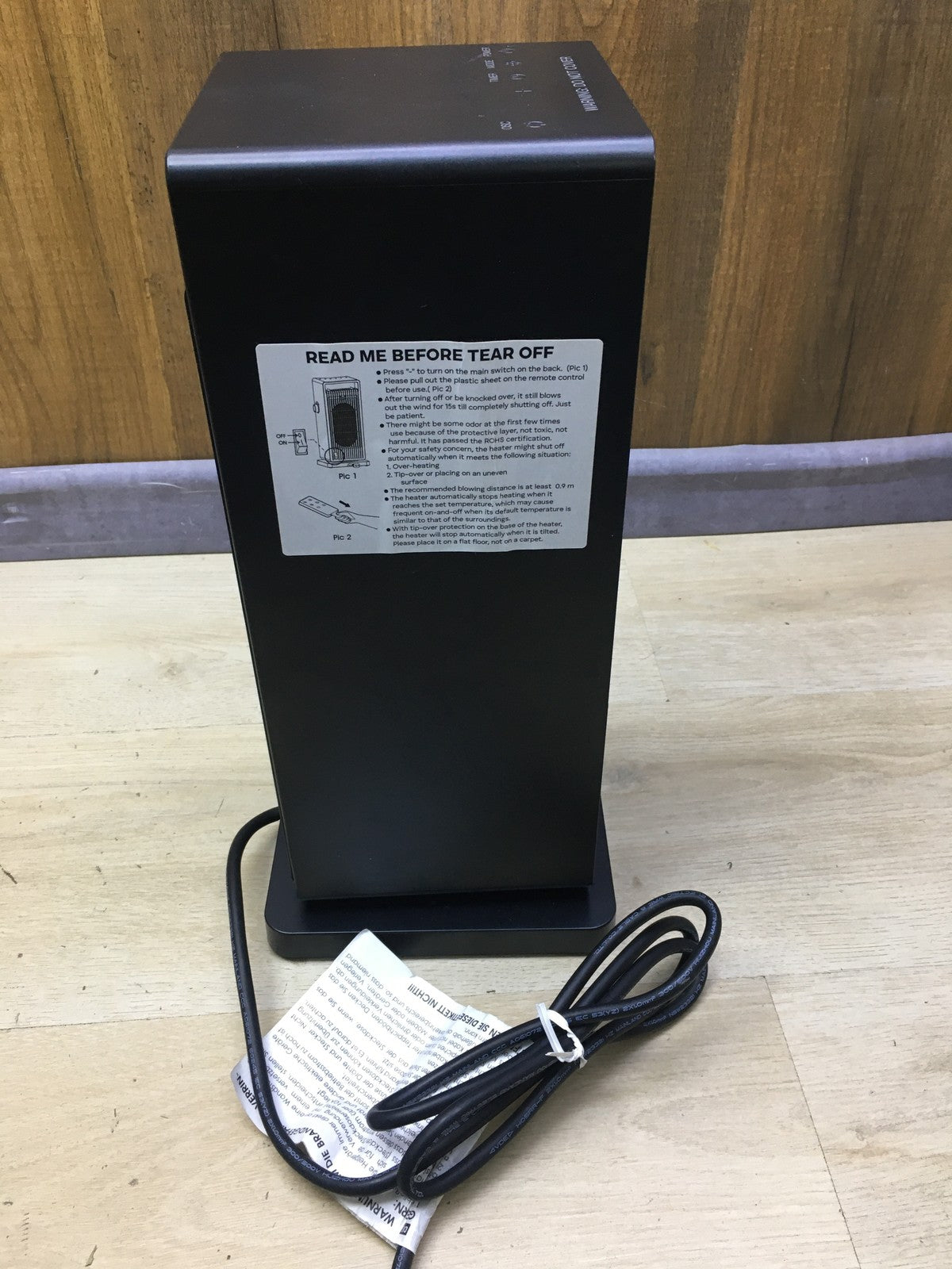 OMISOON DH-QN19 Heizlüfter 2000W, energiesparend leise, I34921