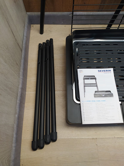 SEVERIN PG 8563 Standgrill mit Standuntergestell und Ablagerost, I38845