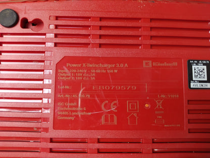 Einhell GE-CM 36/47 S HW Li Akku-Rasenmäher 3413201 mit 2 Akkus, I35736