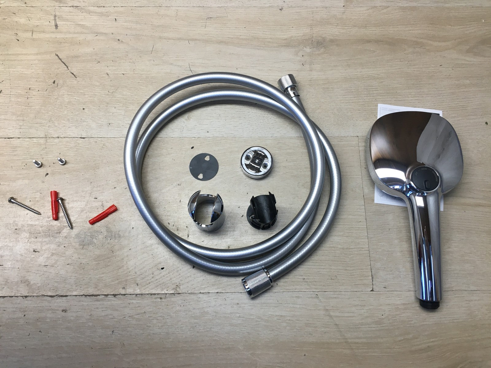 GROHE Vitalio 110 Duschkopf mit Schlauch und Halterung 26176001, I37954