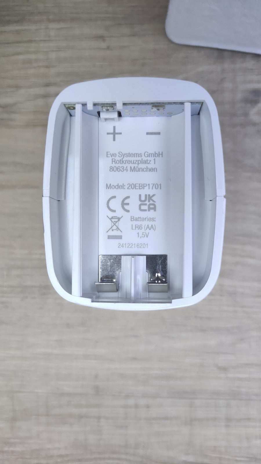 Eve Thermo (Matter) Smartes Heizkörperthermostat, LED-Display, I38797